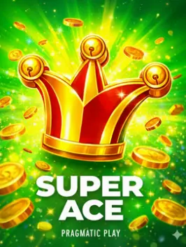 Super Ace slot in the Prestige Casino lobby